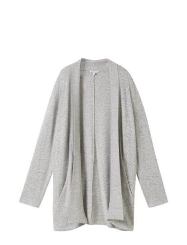 T-Shirt Cosy Cardigan Grey Tom Tailor