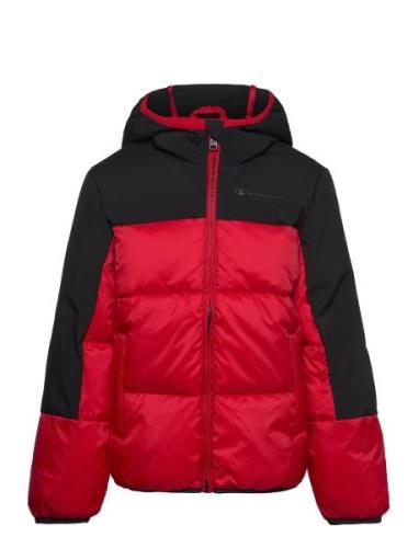 Hooded Jacket Red Champion