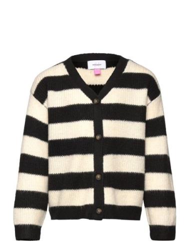 Vmnatahlie Ls V-Nck Cardi Ga Girl Black Vero Moda Girl