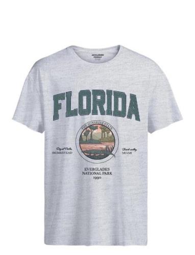 Jorbradley Usstate Tee Ss Stmss24 Grey Jack & J S