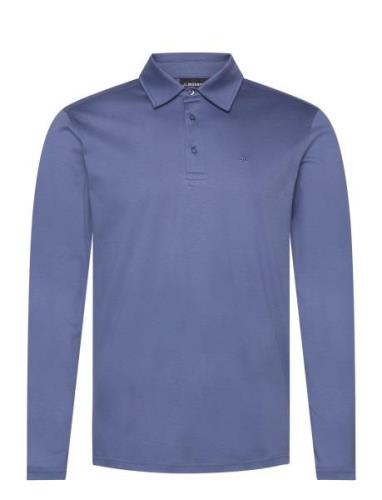 Asher Long Sleeve Polo Blue J. Lindeberg