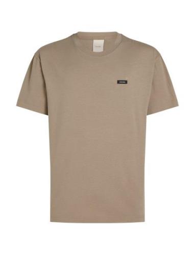 Cotton Comfort Fit T-Shirt Beige Calvin Klein