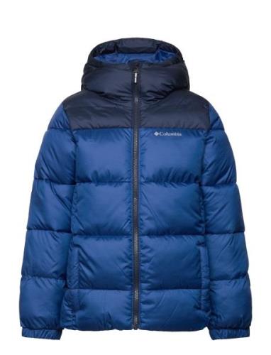 Puffect Hooded Jacket Blue Columbia Sportswear