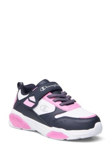 Wave Pu G Ps Low Cut Shoe Pink Champion