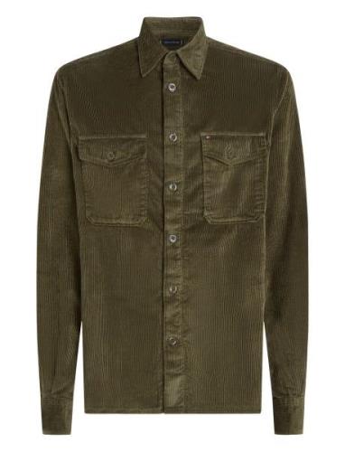 Corduroy Overshirt Green Tommy Hilfiger