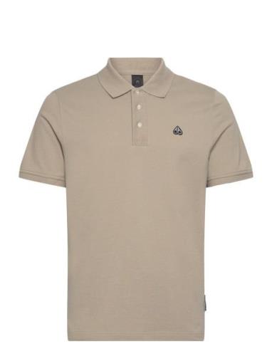 Pique Polo Beige Moose Knuckles