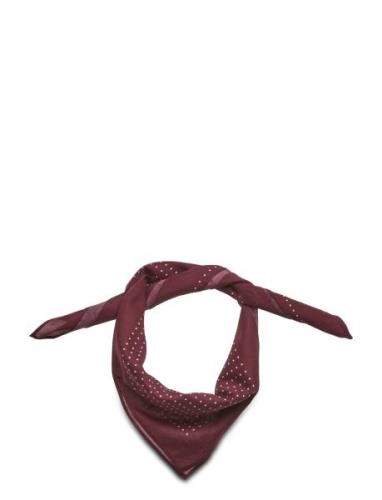 Bandana With Dots Burgundy Lindbergh