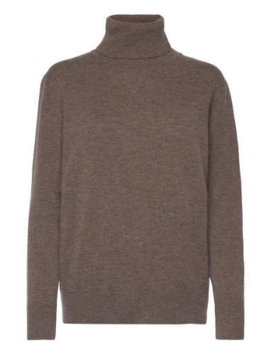 Wool & Cashmere Pullover Brown Rosemunde