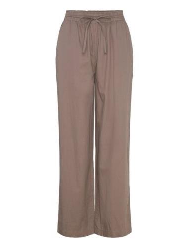 Moon Pants Poplin Brown Moshi Moshi Mind