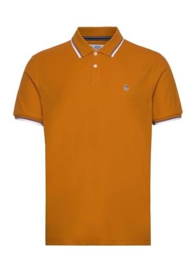 Tipped Polo Org Piq Orange Original Penguin