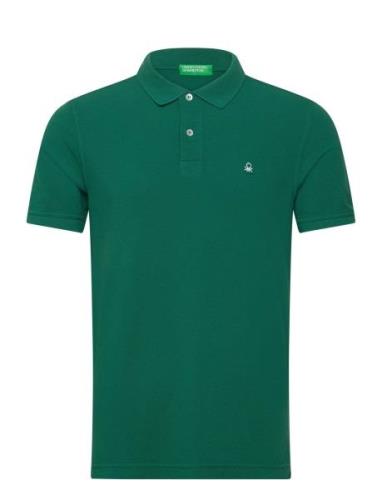 Short Sleeves T-Shirt Green United Colors Of Benetton