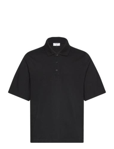 Boxy Polo Shirt Black Filippa K