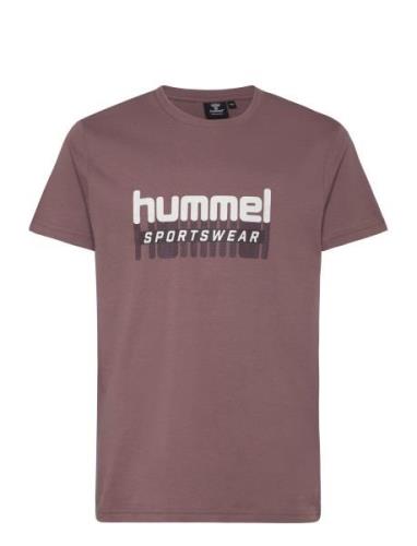 Hmltukas T-Shirt S/S Burgundy Hummel