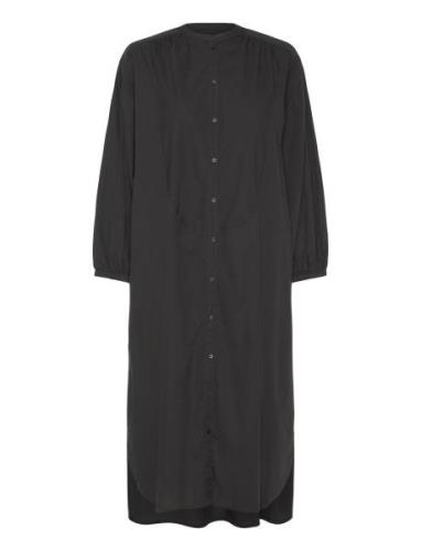 Lauren Shirtdress Poplin Black Moshi Moshi Mind