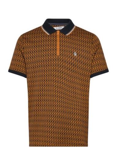 Ao Jqrd Argyle 1/4 Z Brown Original Penguin