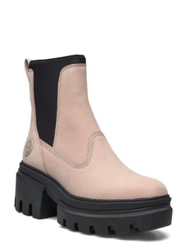 Everleigh Mid Chelsea Boot Pure Cashmere Beige Timberland