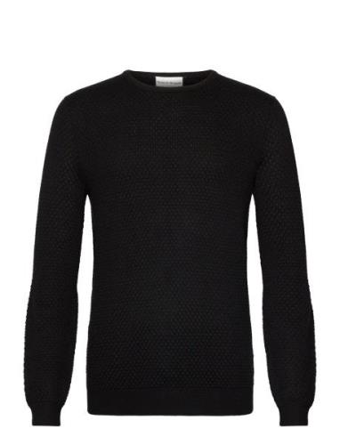 Bs Irving Regular Fit Knitwear Black Bruun & Stengade