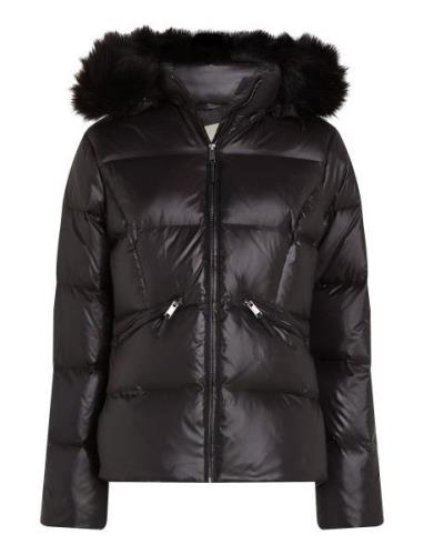 Mw Padded Real Down Jacket Black Calvin Klein