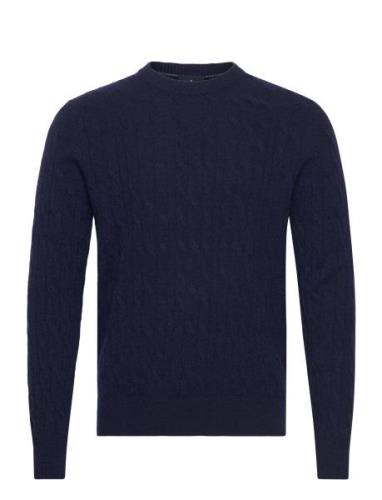 Lw Cable Crew Navy Hackett London