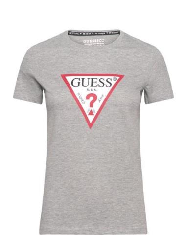 Ss Cn Original Tee Grey GUESS Jeans