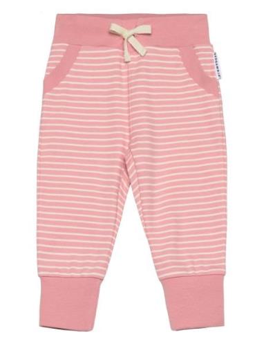 Longpants Pink/Offwhite 06 74/80 Pink Geggamoja