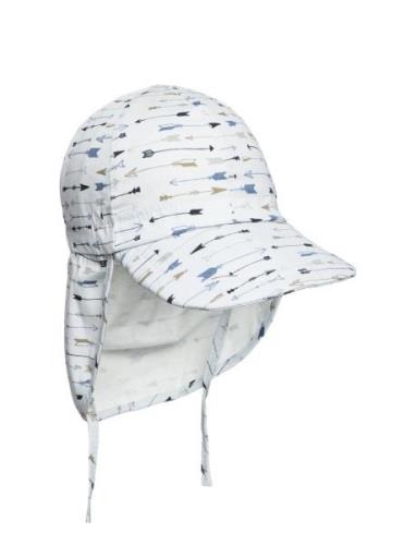 Cap W/Neck Summer Boy/Girl Blue Melton