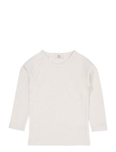 Melange Ls T-Shirt Cream Copenhagen Colors