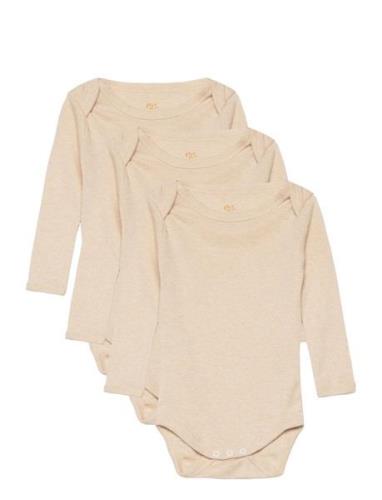 Melange 3 Pack Ls Bodies Beige Copenhagen Colors