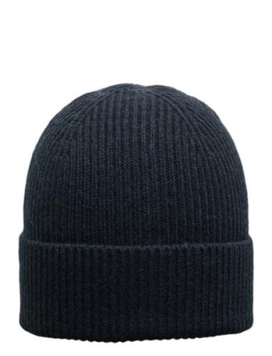 Slhmason Merino Wool Beanie Navy Selected Homme