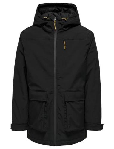 Onstom Parka Athl Black ONLY & SONS