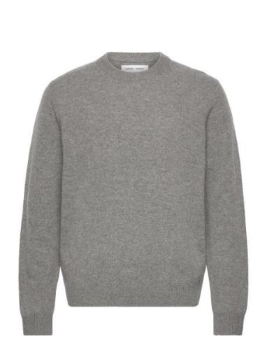 Isak Knit Sweater 15010 Grey Samsøe Samsøe