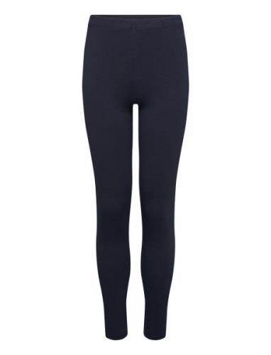 Essential Cotton Leggings Navy Mango