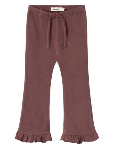 Nmfthoro Har Bootcut Pant Lil Burgundy Lil'Atelier