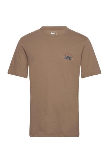 Big Logo Tee Brown Lee Jeans