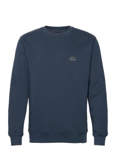 Standard Crew Logo Sweat Blue Mads Nørgaard