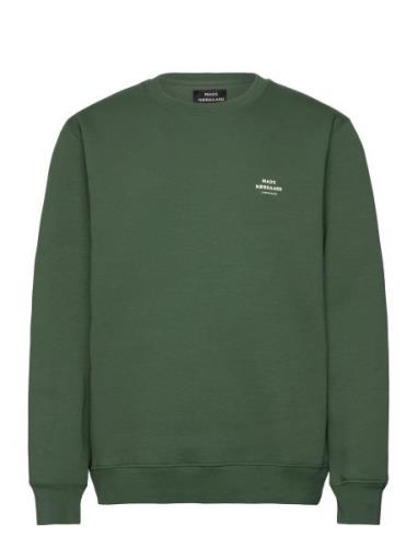 Standard Crew Logo Sweat Green Mads Nørgaard