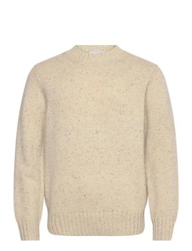 Gary Fleck Wool Roundneck Cream Les Deux