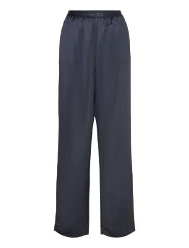 Ayla Satin Trousers Navy Ahlvar Gallery