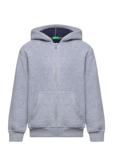 Jacket W/Hood L/S Grey United Colors Of Benetton