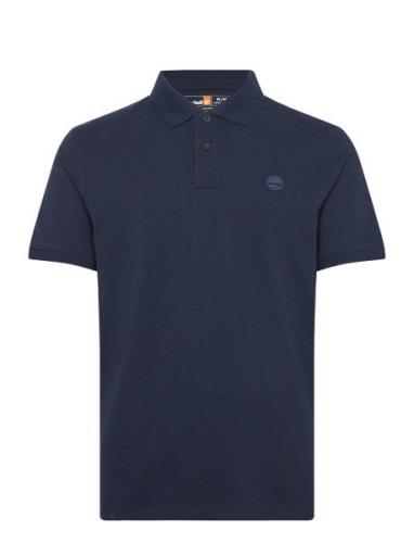 Pique Short Sleeve Polo Navy Timberland