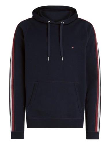 Global Stripe Tape Hoody Navy Tommy Hilfiger