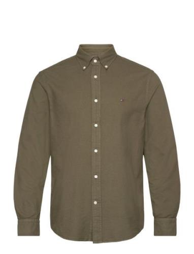 Gmd Oxford Rf Shirt Khaki Tommy Hilfiger