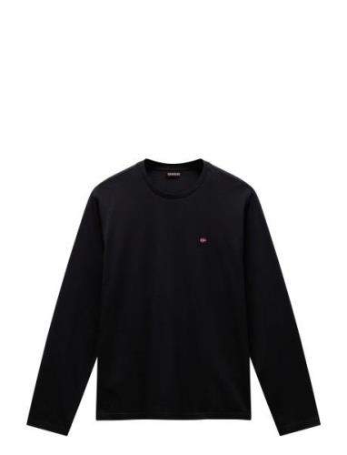 Salis Long Sleeve T-Shirt Black Napapijri