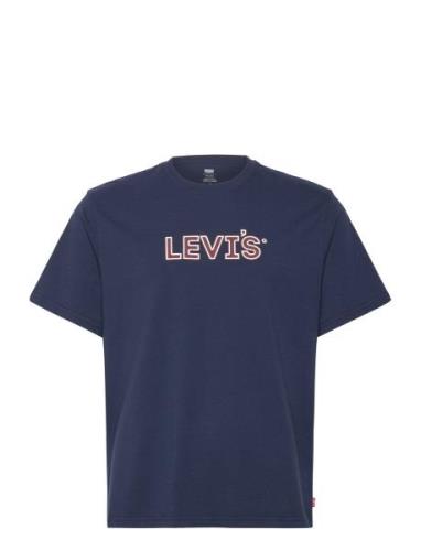 Ss Relaxed Fit Tee Padded Hl L Blue LEVI´S Men