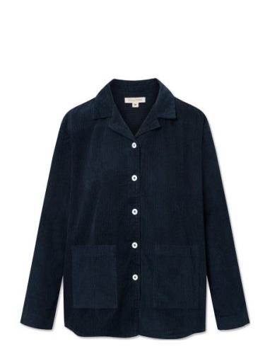 Silja Shirt - Corduroy Navy STUDIO FEDER