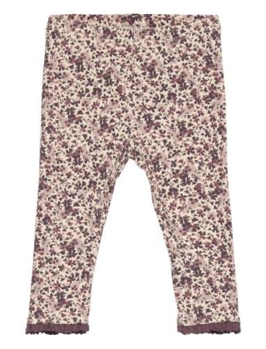 Leggings Rib Purple Fixoni