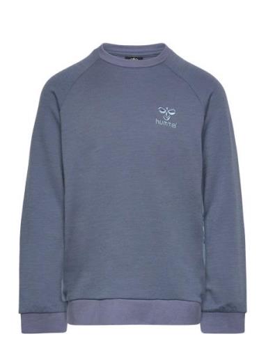 Hmlwulbato Sweatshirt Blue Hummel