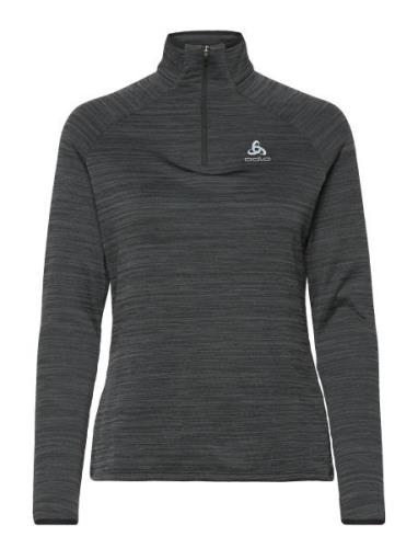 Odlo Mid Layer 1/2 Zip Run Easy Warm Grey Odlo