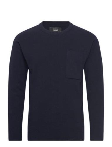 Christian Knit Navy Clean Cut Copenhagen