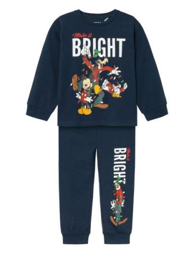 Nmmsilva Mickey Ls Nightset Wdi Navy Name It